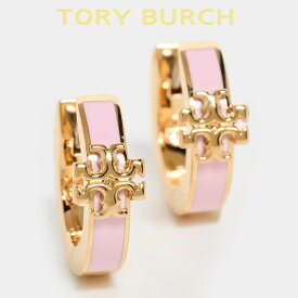 トリーバーチ ピアス リング フープ ピンク ブランド シンプル 人気 プレゼント Tory Burch