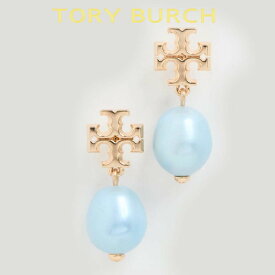 トリーバーチ ピアス 揺れるタイプ ブランド 18K金 パール おしゃれ 大ぶり プレゼント Tory Burch