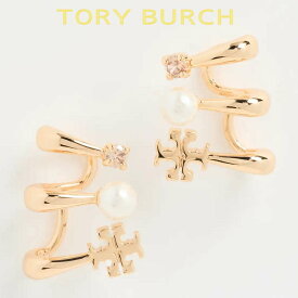 トリーバーチ ピアス フープ ブランド 18K金 大人かわいい おしゃれ シンプル プレゼント Tory Burch