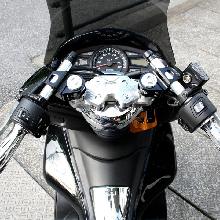 楽天市場】ホンダ PCX125 JF28 セパレートハンドル キット ブラック 