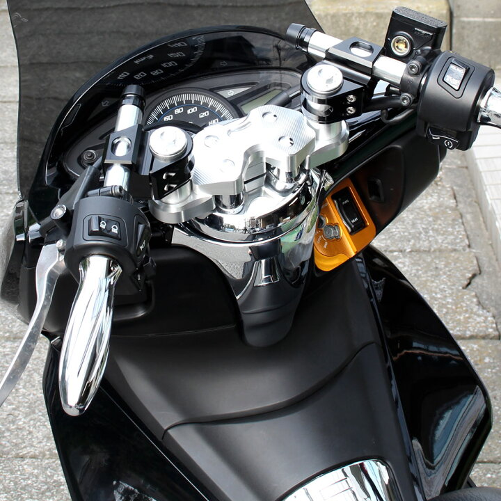 楽天市場】ホンダ PCX125 JF28 セパレートハンドル キット ブラック  
