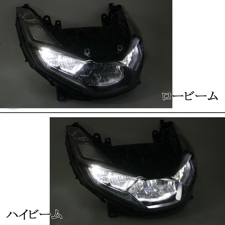 楽天市場】ホンダ PCX125 JK05 PCX160 KF47 純正タイプ ヘッドライト 