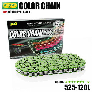 525-120L O�����O �J���[�`�F�[�� ���^���b�N�O���[�� �V�[���`�F�[�� GSF400 �o���f�B�b�g GSX400E GSX400FJ GSX400�C���p���X/S GSX400S�� GSX-R600 GSR600 TL600 SV650 SV650S RG400T GSX-R600V GSR600 TL600 SV650 SV650S VL650 XF