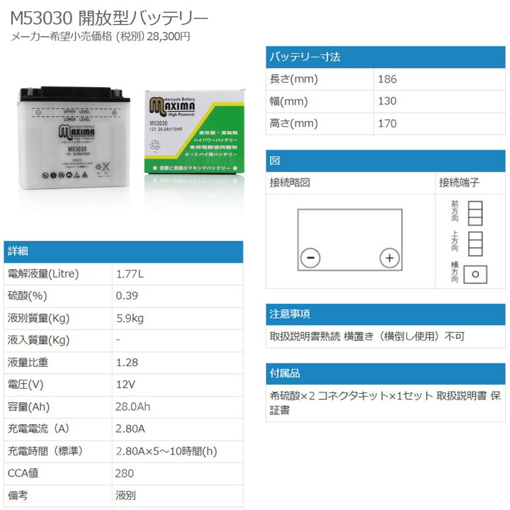 充電済み すぐ使える ジェルバッテリー 53030 BMW 61211459650 互換 