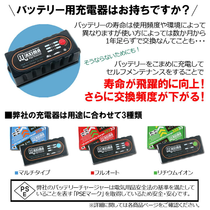 楽天市場】【充電済み】 すぐ使える ジェルバッテリー ジェル バイク 
