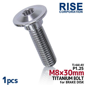 M8×30 P1.25 �`�^���{���g �u���[�L�f�B�X�N�{���g 1�{ 8mm 30mm 3cm �s�b�`1.25 �J���T�L �j���W��250R �j���W��400 �j���W��650 ���F���V�X1000 ���F���V�X650 ER6-F ER6-N �E�� Z1000SX Z250SL Z750 Z900 �j���W�� 