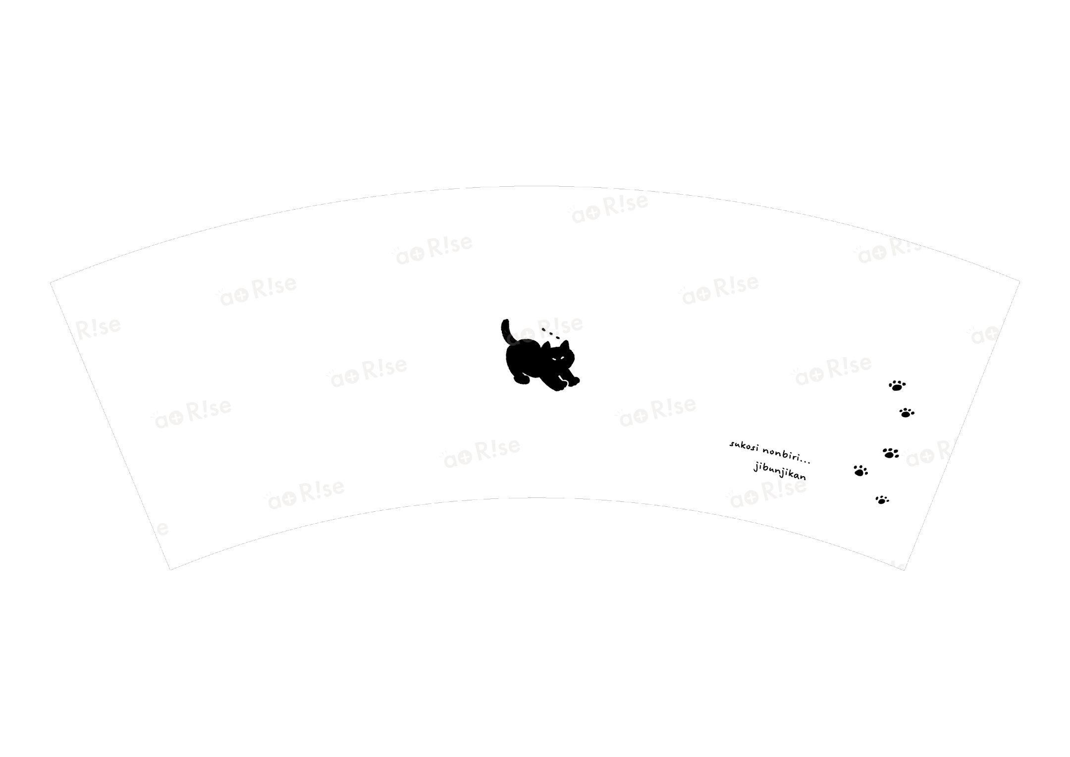 ねこのびー デザイン