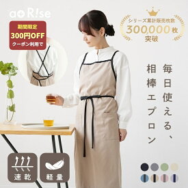 【期間限定★300円OFFクーポン 9/18 23:59迄】 ＼人気カラー再入荷／ ★楽天1位★ エプロン バッククロス おしゃれ かわいい ナチュラル 北欧 カフェ 韓国 無地 シンプル 保育士 レストラン 美容師 エステ レディース ワークエプロン 送料無料 ギフト プレゼント