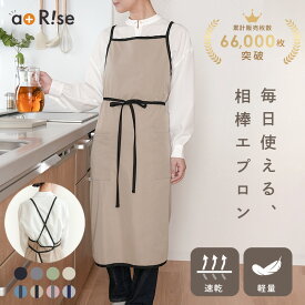 【18日限定★2点購入30％OFFクーポン★】★楽天1位★バッククロス エプロン おしゃれ かわいい ナチュラル 北欧 カフェ 韓国 無地 シンプル 保育士 レストラン 美容師 エステ レディース ワークエプロン 送料無料 ギフト プレゼント