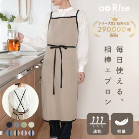 【20時~先着2000枚！50％OFFクーポン】★楽天1位★ エプロン バッククロス おしゃれ かわいい ナチュラル 北欧 カフェ 韓国 無地 シンプル 保育士 レストラン 美容師 エステ レディース ワークエプロン 送料無料 ギフト プレゼント キッチン