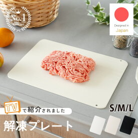 【 TVで紹介されました】 解凍プレート 急速解凍 粗熱取り 解凍皿 解凍板 解凍 プレート 粗熱 正規品 アルミ 肉 ホタテ 解凍まな板 自然解凍プレート 冷凍食品 急速 最速 食品解凍 肉 テレビ 家事ヤロウ
