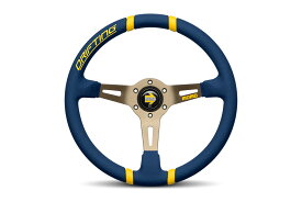 MOMO DRIFTING マイクロファイバー 350Φ レッド・ブルー モモステアリング ドリフティング 85mmディープコーン 正規輸入品