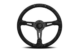 MOMO ステアリング ULTRA BLACK EDITION ウルトラ ブラック エディション U-04 正規輸入品 モモステ モモハンドル