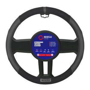 SPARCO �X�p���R �X�e�A�����O�J�o�[ SPS103BKJ_S S�T�C�Y �u���b�N �n���h���J�o�[