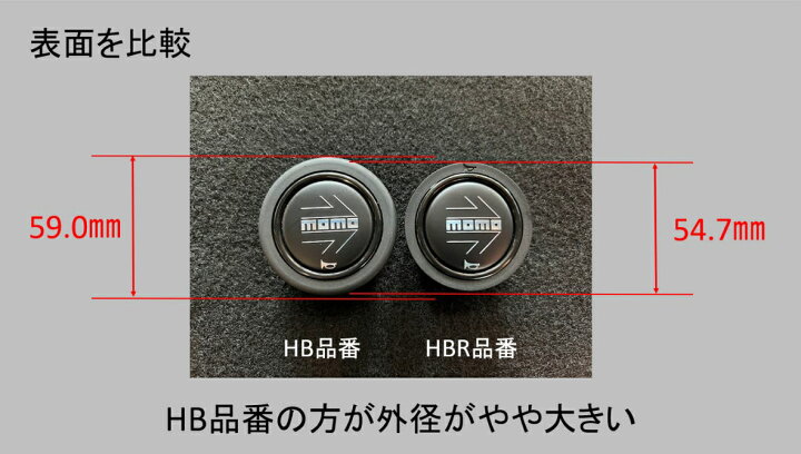 楽天市場】モモ ホーンボタン HB-07 MOMO CARBON RED : カーパーツ 