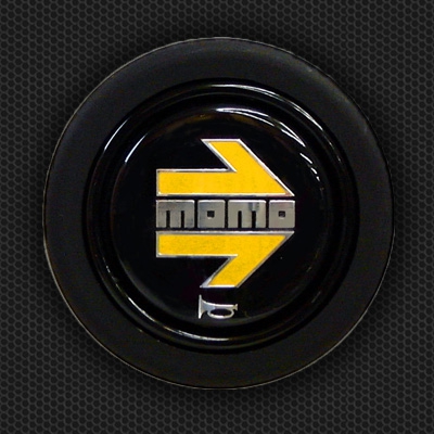 モモ ホーンボタン HB-01 MOMO YELLOW ARROW | カーパーツ　ライジング