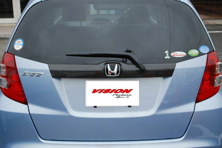 楽天市場】VISION カーボンパーツ リアガーニッシュ HONDA(ホンダ 
