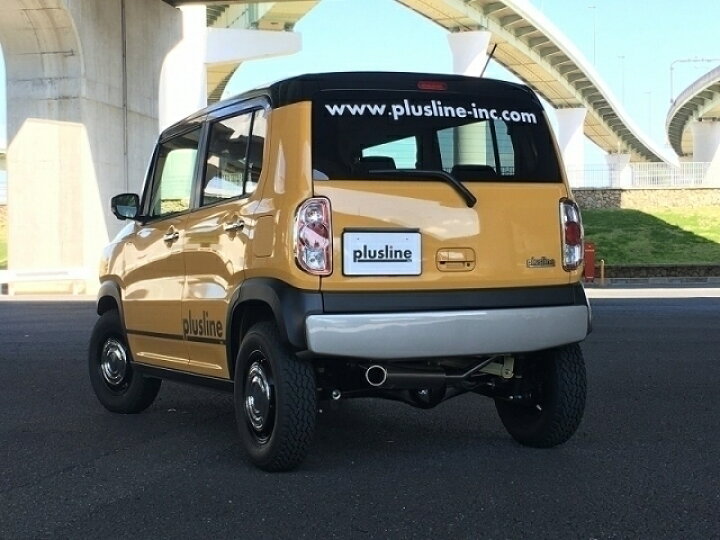 楽天市場】プラスライン ハイスタイル ハスラー MR31S/MR41S マフラー 