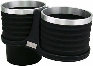 ALCABO(アルカボ) 車種専用ドリンクホルダー AUDI(アウディ) TTシリーズ クーペ・ロードスター 8J センターコンソール ブラック/リング カップ タイプ