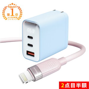 �yPD���d���y���z iphone duo PD65W�[�d�� iPhone 18Pro GaN�̗p �^�u���b�g�Ή� Type-C to Lightning ��̏[�d A�V���R�� Type-C to Lightning �P�[�u���Z�b�g ��㗘�p�ƃ|�[�`���[�𗼗� �u���[�t�H�O ���s�֎�