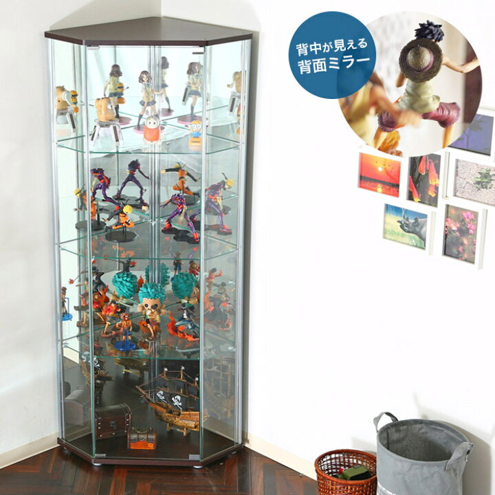 楽天市場】＼3%OFFクーポン／ フィギュアケース ガラス コレクション 