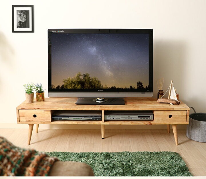 楽天市場】テレビボード ローボード 幅150 ワイド テレビ台 液晶テレビ 