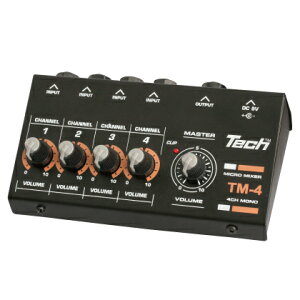 TECH }CNE~LT[@TM-4 4ch MICRO MIXER LN^j