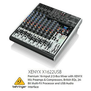 BEHRINGER/׃K[@X1622USB XENYX USBI[fBIC^[tF[X AiOE~LT[