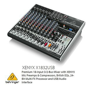 BEHRINGER/׃K[@X1832USB XENYX USBI[fBIC^[tF[X AiOE~LT[