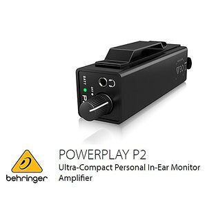 BEHRINGER/�׃����K�[ P2 POWERPLAY �����^�C���C���[���j�^�[�A���v�@P-2