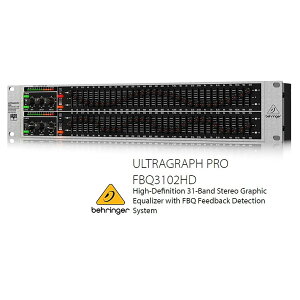 BEHRINGER/�׃����K�[�@FBQ3102HD �@2ch 31�o���h�O���t�B�b�N�C�R���C�U�[ULTRAGRAPH PRO