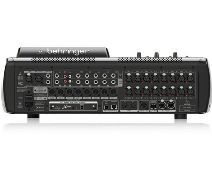 楽天市場】Behringer/ベリンガー デジタル・ミキサー X32-COMPACT 