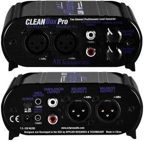 ART�@Clean Box Pro�@2CH���x���E�R���o�[�^�[