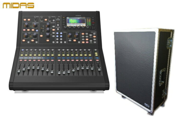 楽天市場】【ケース付き販売】 MIDAS / マイダス デジタルミキサー 