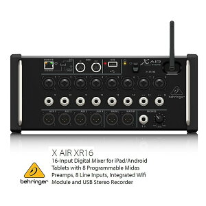 BEHRINGER/׃K[ 16̓fW^E~LT[@XR16 X AIR