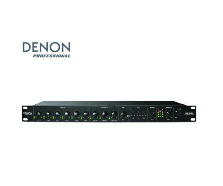 楽天市場】DENON/デノン DN-312X 12チャンネル マイク/ラインミキサー 
