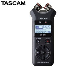 TASCAM/タスカム　DR-07X　ステレオオーディオレコーダー/USBオーディオインターフェース