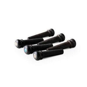 Taylor/�e�C���[�@7251�@Bridge Pins,Crelicam Ebony w/AB,6�iEbony and Abalone Dots�j�G�{�j�[���u���b�W�s��6�{�Z�b�g�i�������j�e�C���[�M�^�[