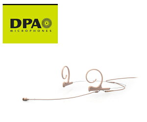 DPA CORE4266-OC-F-F00-LH デュアルイヤー・ヘッドセット・マイクロホン ロングブーム MicroDot/ベージュ