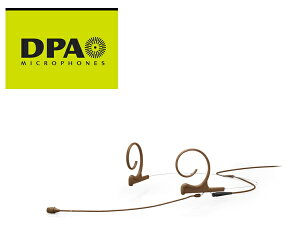 DPA CORE4266-OC-F-C00-LH デュアルイヤー・ヘッドセット・マイクロホン ロングブーム MicroDot端子/茶