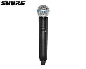 SHURE 2.4GHz�� GLXD2+/B58=-Z2�iBETA58A �{�[�J���}�C�N���z���̗p�f�W�^�����C�����X�n���h�w���h�^���M�@�j