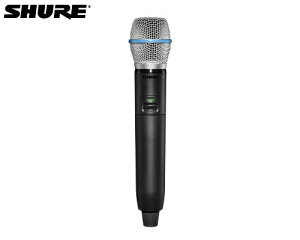 SHURE 2.4GHz�� GLXD2+/B87A=-Z2�iBETA87A �{�[�J���}�C�N���z���̗p�f�W�^�����C�����X�n���h�w���h�^���M�@�j