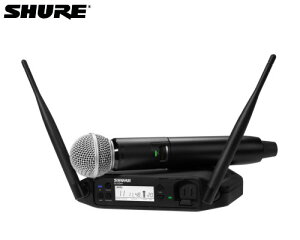 SHURE 2.4GHz�� GLXD24+J/SM58-Z2�iSM58 �{�[�J���}�C�N���z�� �n���h�w���h�^���C�����X�V�X�e���j