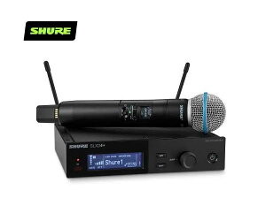 SHURE�i�V���A�jSLXD24+J/B58-JB �f�W�^�����C�����X�n���h�w���h�V�X�e�� B�сiSLXD�v���X �V���[�Y�j