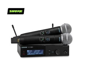 SHURE�i�V���A�jSLXD24D+J/58-JB �f�W�^�����C�����X�E�f���A���n���h�w���h�V�X�e�� B�сiSLXD�v���X �V���[�Y�j