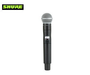 SHURE�i�V���A�[�jULXD2/SM58�^ULX-D ���C�����X�p�n���h�w���h�^���M�@ SM58�w�b�h �i�Ή����g���EWS�с^��p�с^1.2GHz�сjG57/J51/L53/Z16
