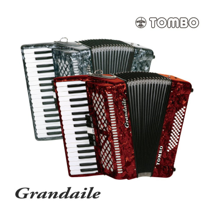 楽天市場】トンボ／GT-60B Grandaile 独奏用アコーディオン  
