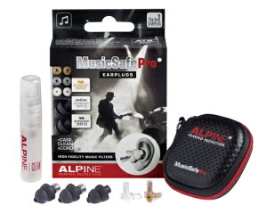 ALPINE HEARING PROTECTION/ ApC@NEW MusicSafe Pro BlackiubNjy퉉tpC[vOij