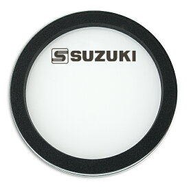 SUZIKI/スズキ　マーチング　ドラムヘッド　リングミュート付き（18インチ）　S-HWM-18BMC