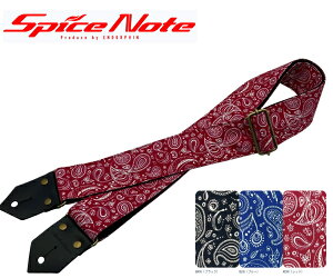 ��Spice Note�� �y�C�Y���[�� ES-PP50PSY �gPaisely�h�M�^�[�E�x�[�X �X�g���b�v �@�X�p�C�X�m�[�g STRAP
